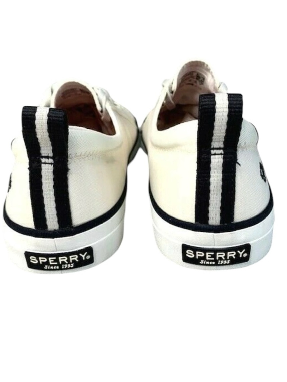 Sperry Crest Vibe Bionic White Sneakers Size 7.5 - Picture 8 of 8